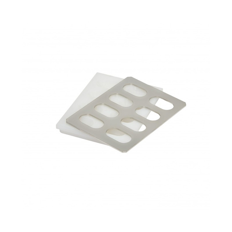 Molde para Caja Mágica Forma Ovalada